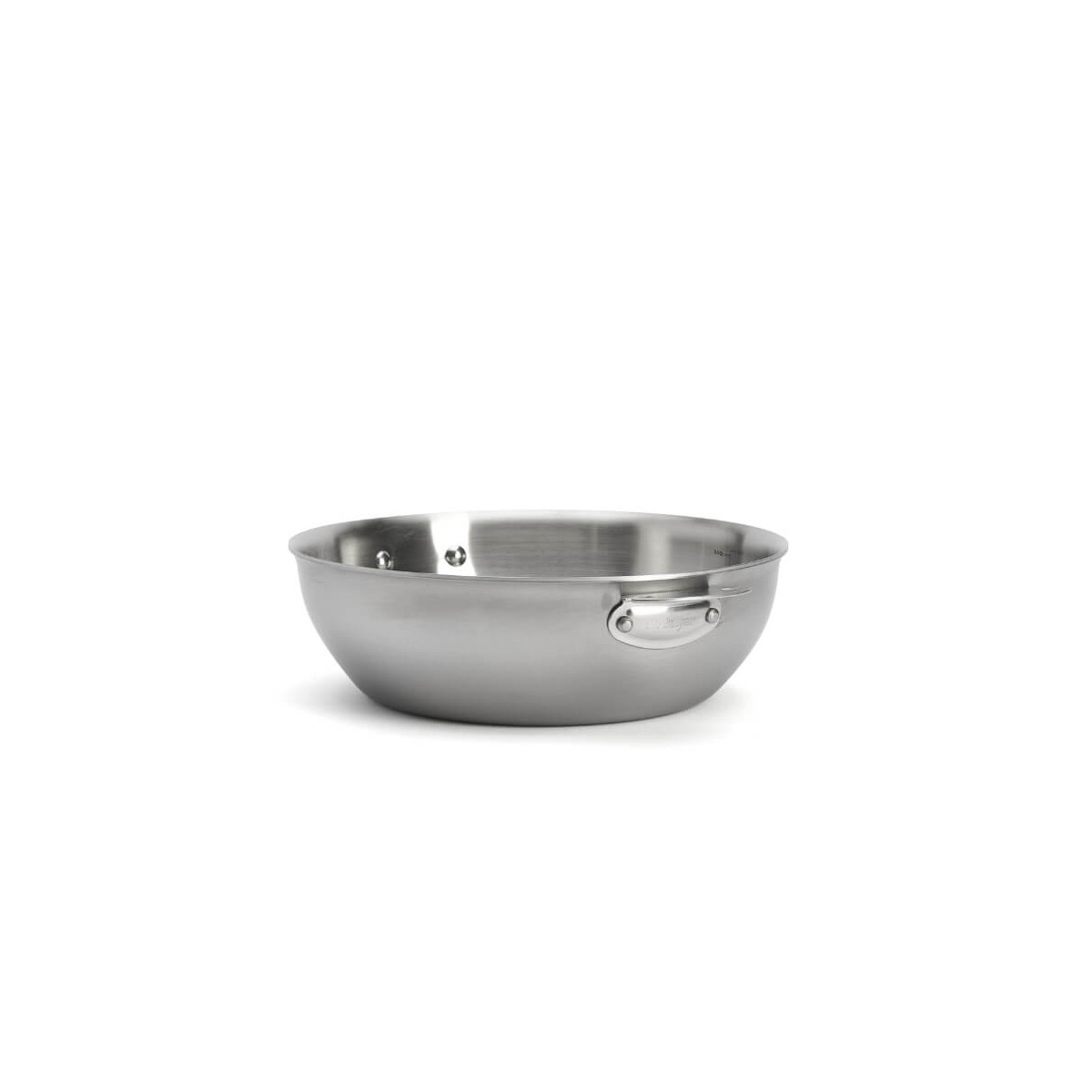 De Buyer Alchimy LOQY Sauteuse – Stainless steel – Removable handles – Ø 24cm