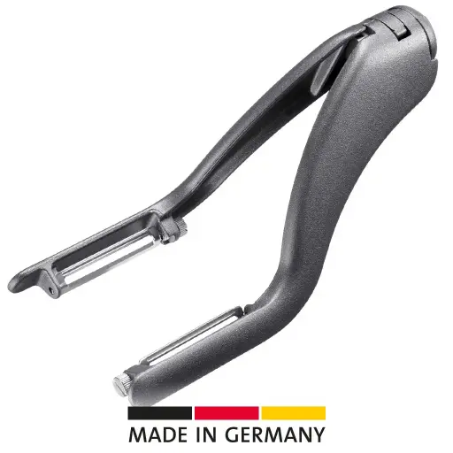 Westmark Dubbele Asperge Dunschiller - Peel-Star Alu - Black Edition