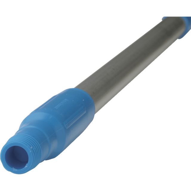 Vikan Ergonomische Aluminium Steel - 150cm - Ø 31mm - Blauw