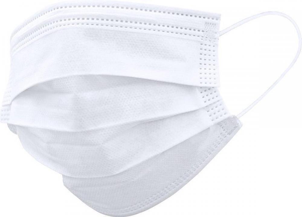 Mondmasker - 3 Laags - 50 Stuks - Wit