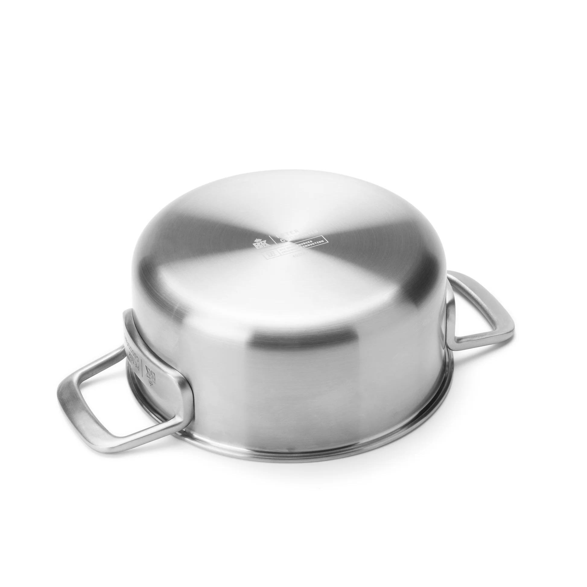 BK Peter Goossens Maestro 3PLY Kookpot RVS met Glazen Deksel - PFAS vrij