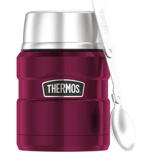 Thermos Stainless King Voedseldrager - Raspberry Polished