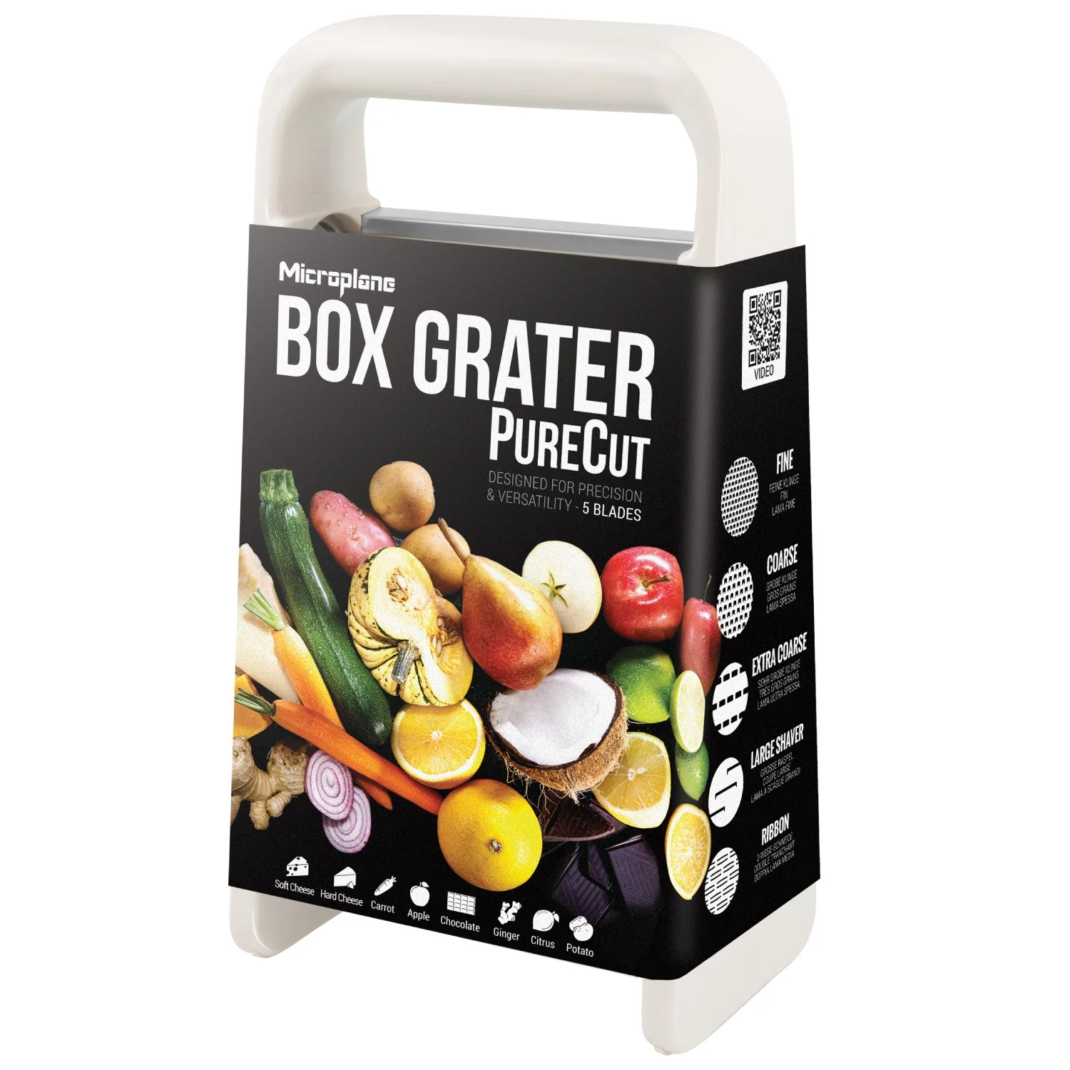 Microplane Box Grater Elite - Cashmere Beige