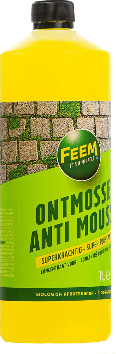 Feem Ontmosser - Groene Aanslagverwijderaar - Biologisch Afbreekbaar
