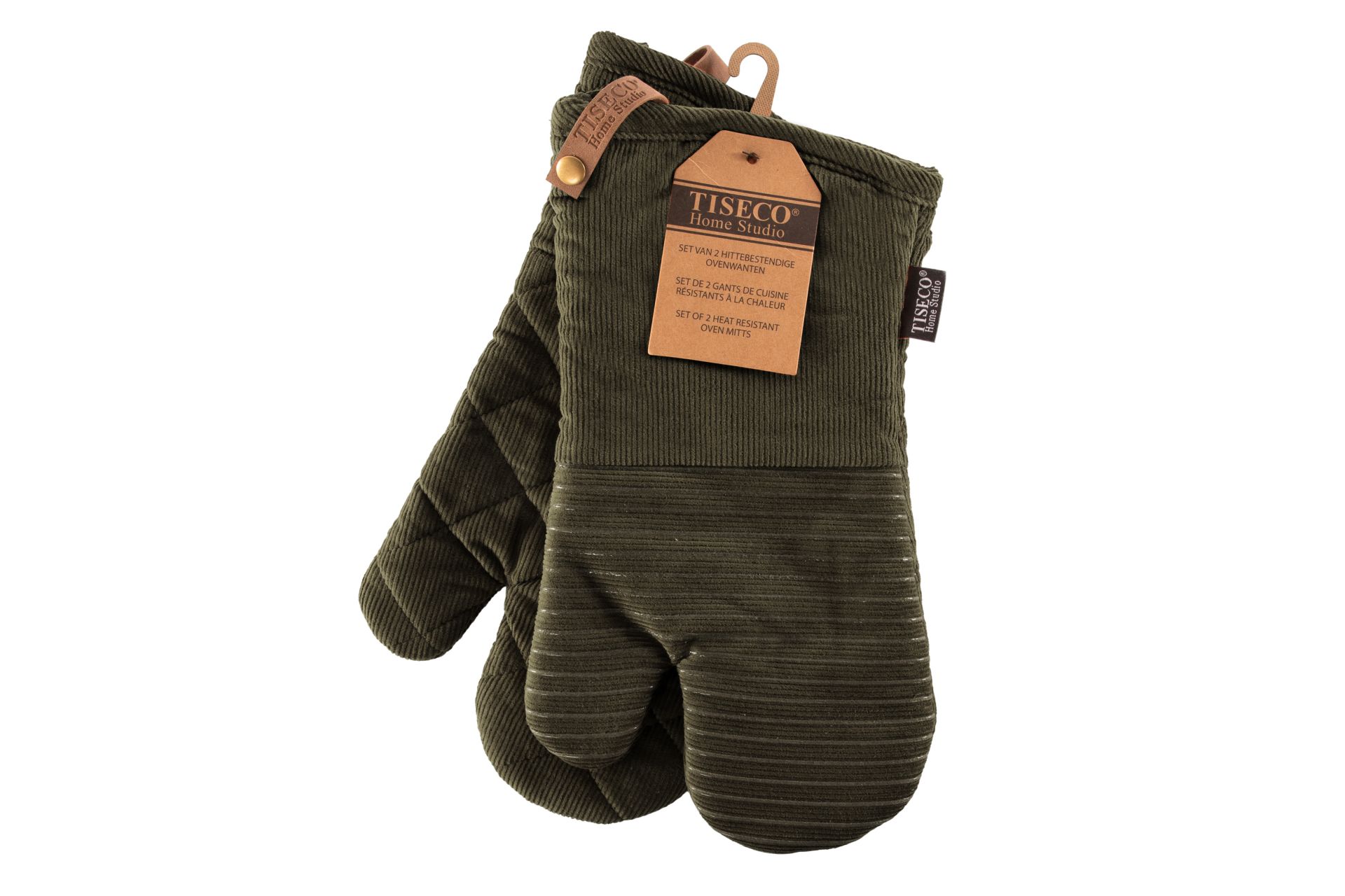 Tiseco Velmar Ovenwant - Set van 2 - 17 x 33cm