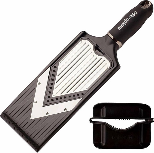 Microplane V-rasp Slicer/Julienne - Zwart