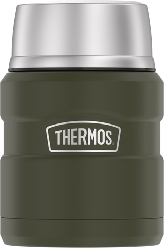 Thermos Stainless King Voedseldrager - Army Green Mat