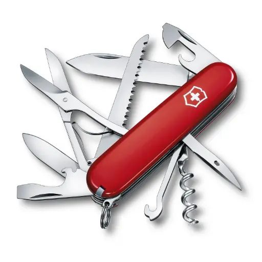 Victorinox Huntsman Pocket Knife – 15 Functions – 91mm