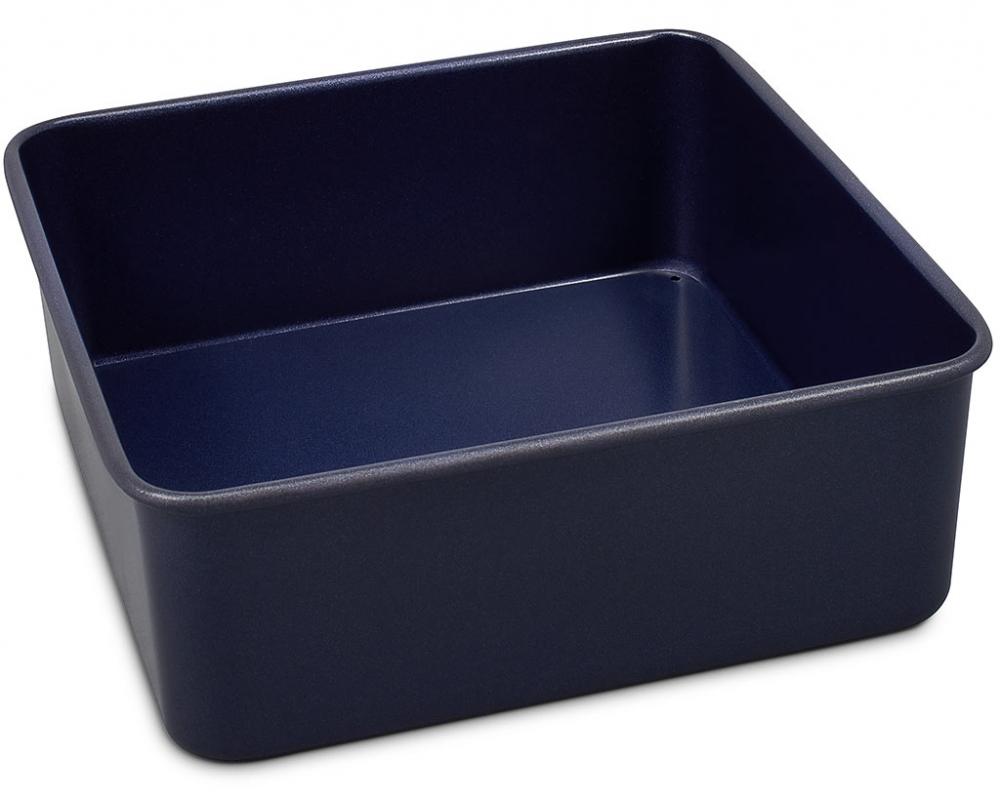 Zyliss Vierkante Cakevorm met Losse Bodem - Koolstofstaal - 20 x 20cm - H 7,7cm