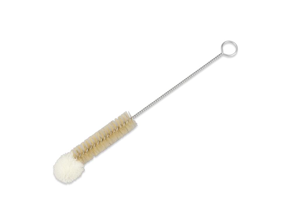 Goupillon Poils naturels + Embout en coton