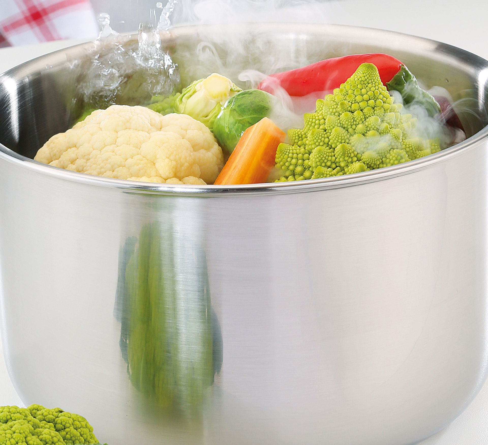 Spring Brigade Premium Pannenset 4-delig met Steelpan - RVS