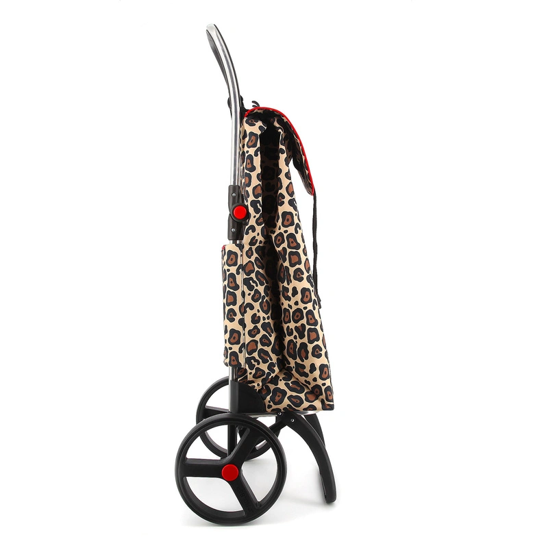 Rolser Boodschappentrolley I-Max Wild 2 Big Wheels - Opvouwbaar - Camel