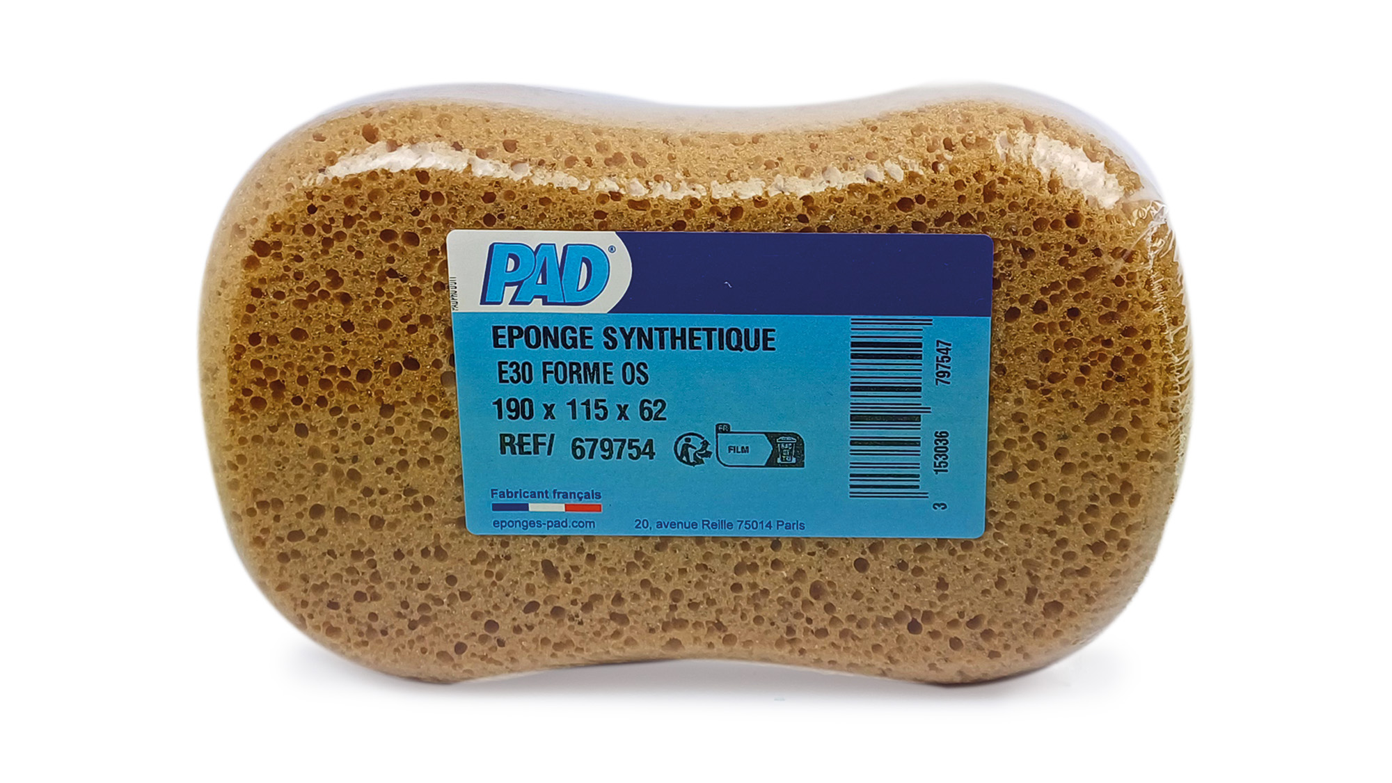 PAD Synthetische Spons - 190 x 115 x 62mm