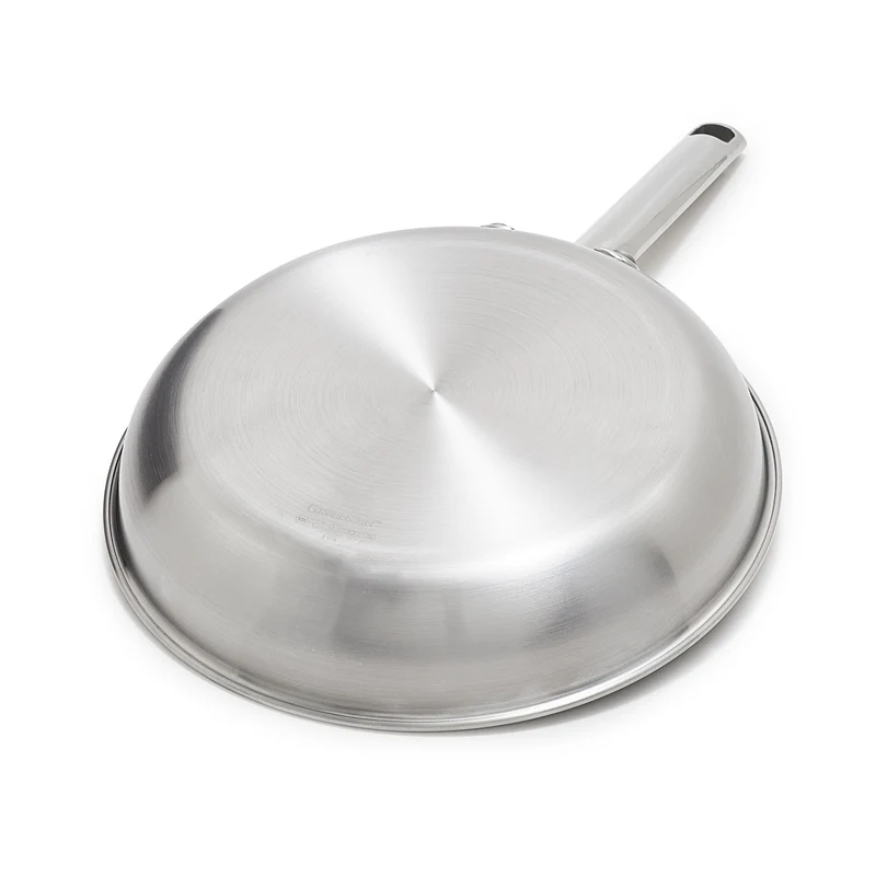 Greenpan Apex Frying Pan Thermobond Hybrid Casserole Dish - 3 layer stainless steel for perfect results - PFAS free