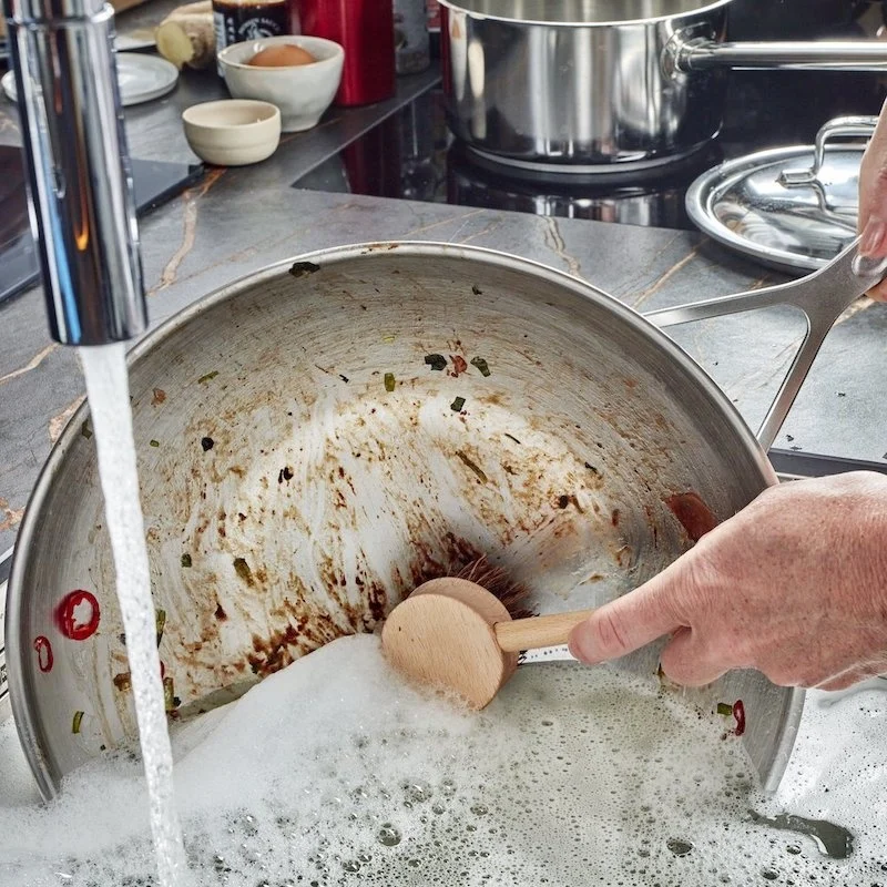 Demeyere Industry 5 Wok met 2 Handvaten - Ø 30cm + Gratis Glazen Deksel
