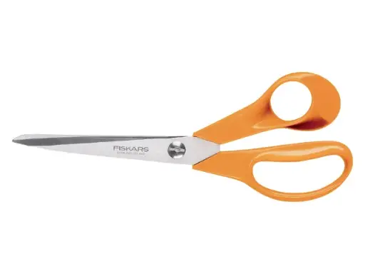 Fiskars Classic Universele Schaar - 21cm - Oranje