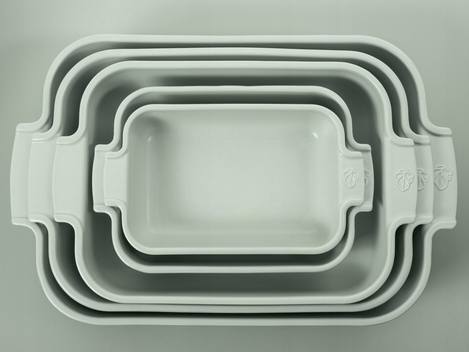 Peugeot Appolia Rechthoekige Keramische Ovenschaal - Saliegroen - 32cm