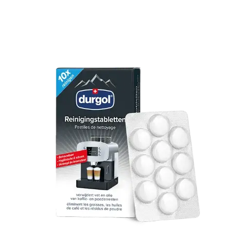 Durgol Reinigingstabletten 10 x 1,6g - Ø 15mm