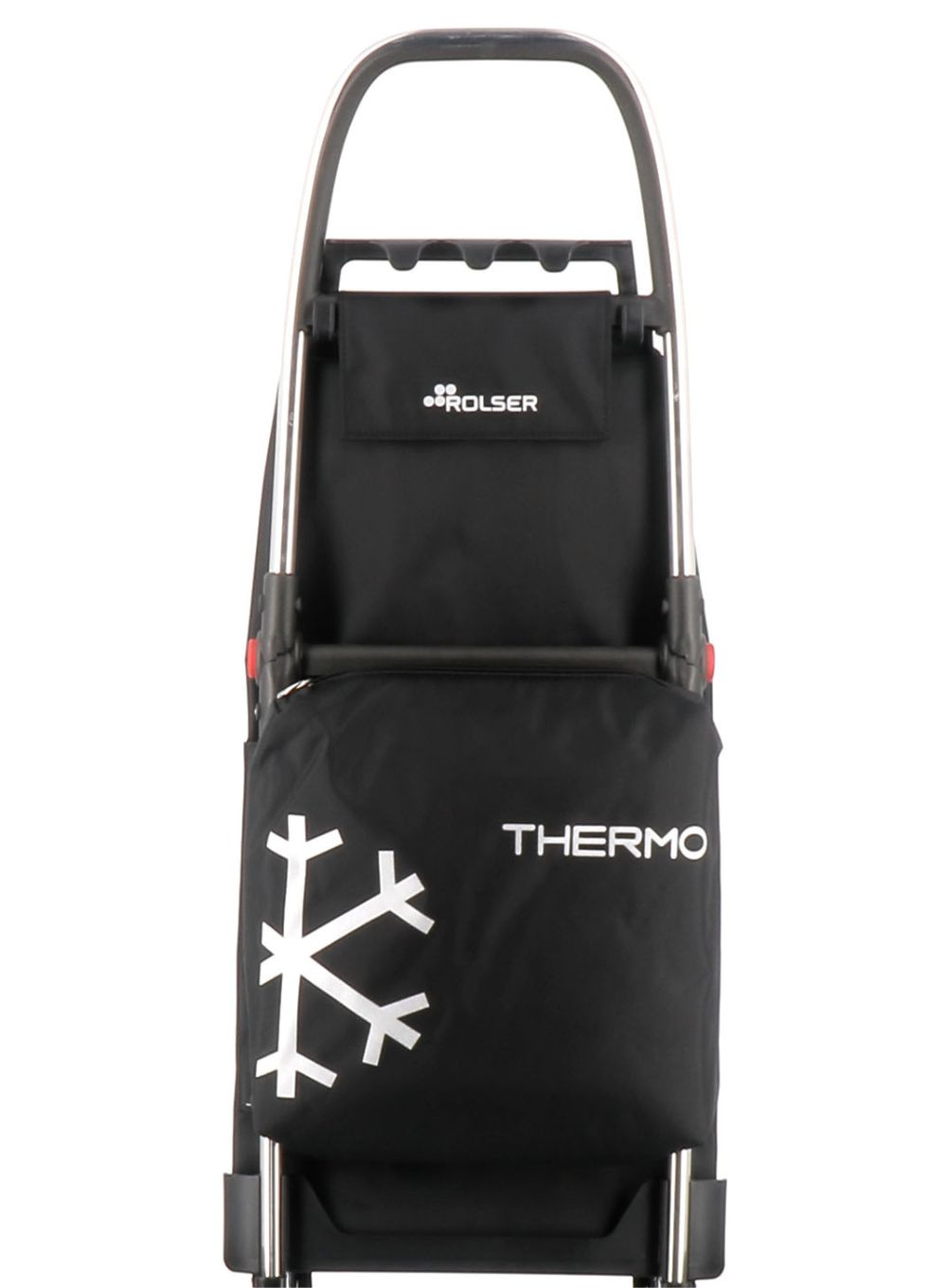 Rolser I-Max Termo Zen 2 Big Wheels Shopping Trolley – Cooler Bag – Foldable – Black