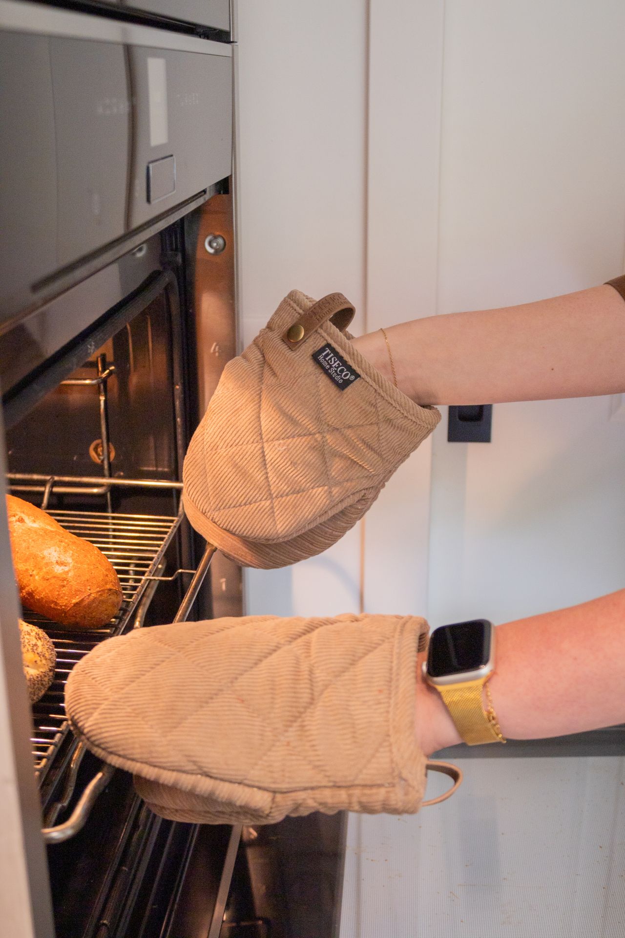 Tiseco Velmar Gripper - Oven Glove - Set of 2 - 14 x 18 cm