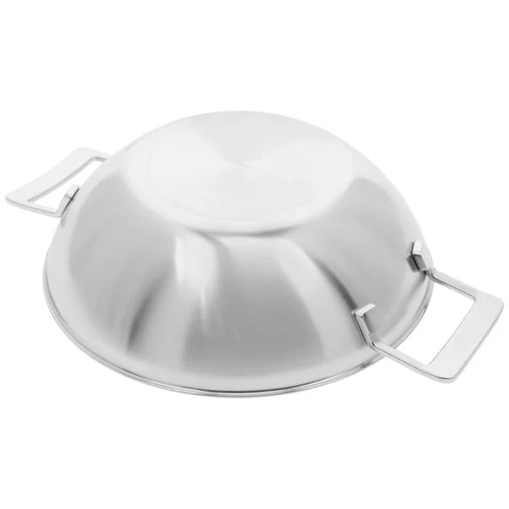 Demeyere Industry 5 Wok met 2 Handvaten - Ø 30cm + Gratis Glazen Deksel