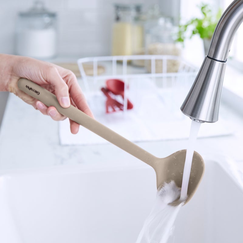 GreenPan Platinum Soeplepel - Pollepel - PFAS vrij - Taupe