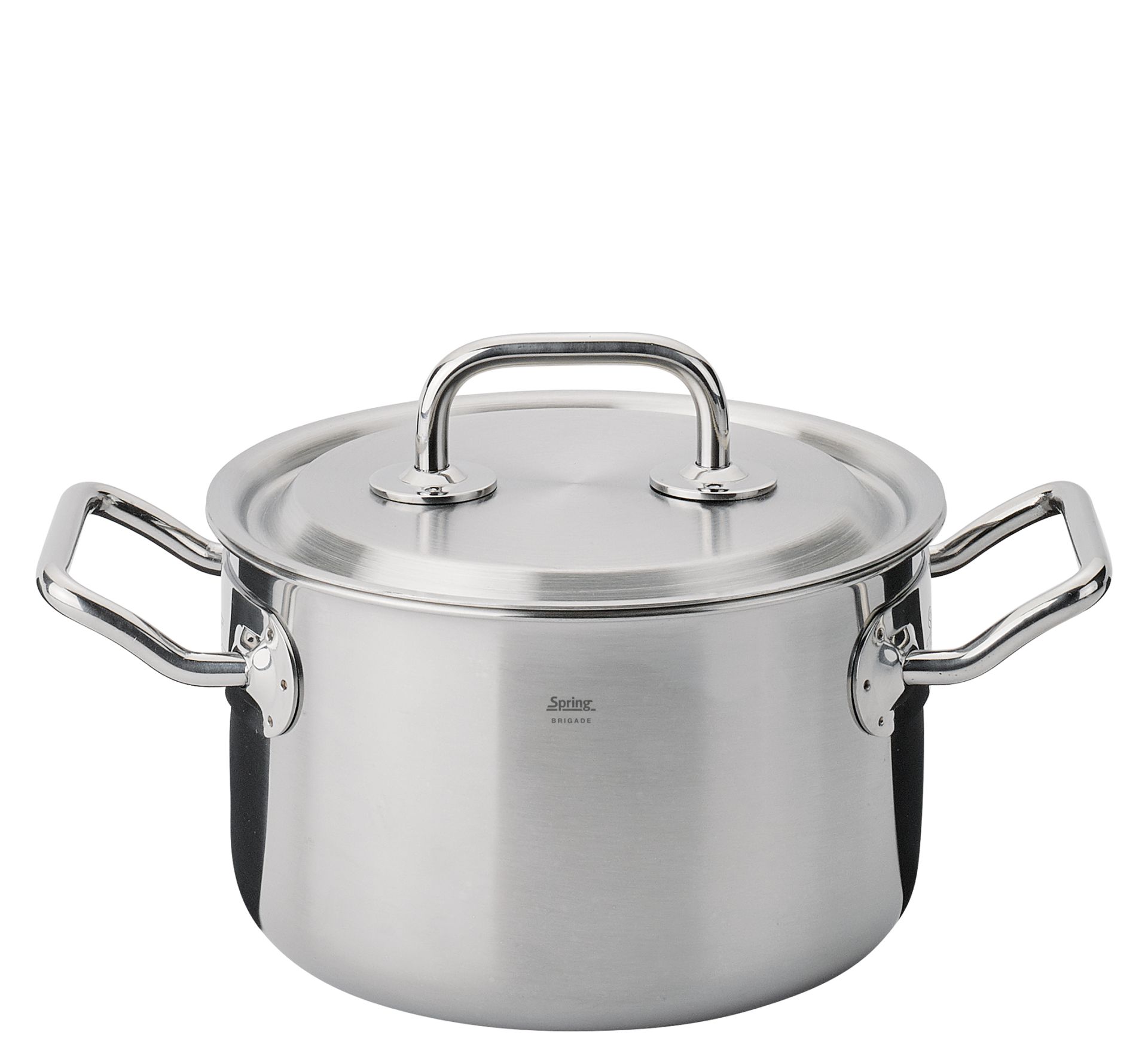 Spring Brigade Premium Pannenset 4-delig met Steelpan - RVS