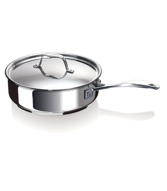 Beka Chef Sauteerpan met Handgreep en Deksel - Ø 24cm